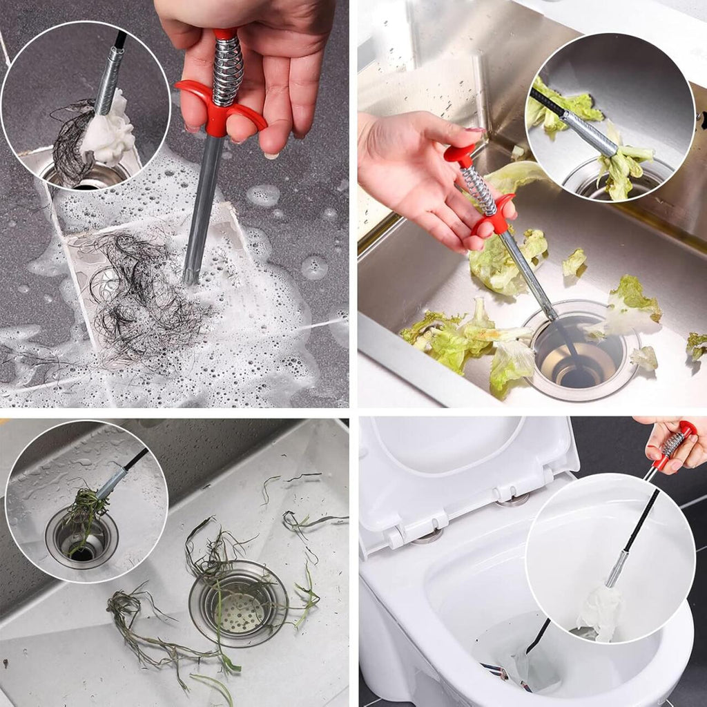 Desatascador de desagües y tuberías